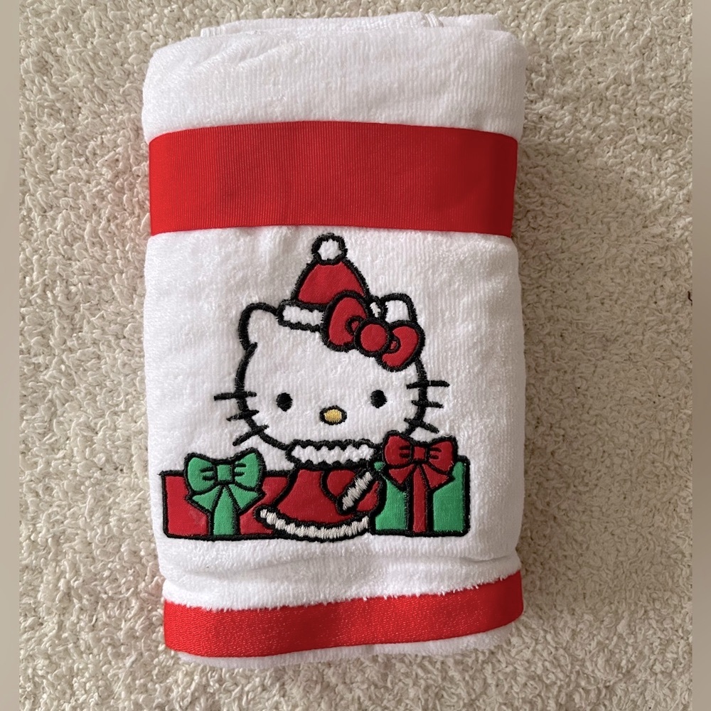 Hello Kitty Christmas Hand Towels.